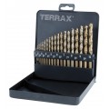 19PCE COBALT DRILL BIT SET TERRAX