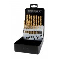 19PCE HSS JOBBER DRILL BIT SET TERRAX