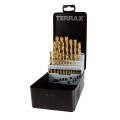 25PCE HSS JOBBER DRILL BIT SET TERRAX