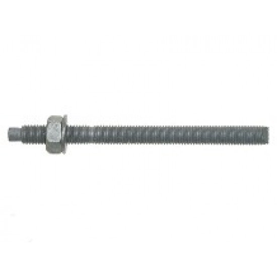 M16X190 GALV STUD NUT&WASHER 5.6