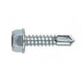 5.5 x 19 SELF DRILL SCREW HEX HD ZN