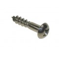 6 x 1 CR RND WOODSCREW A2